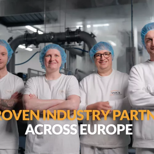 Vier medewerkers van Snick