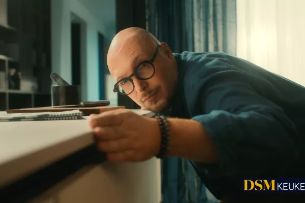 Bart Appeltans in een DSM Keuken.