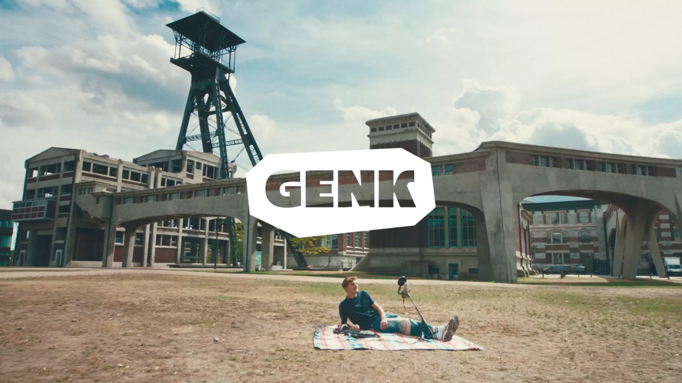 Radiopresentator Dries Lenaerts in Genk