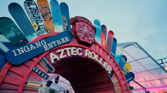 Aztec Roller in Bellewaerde
